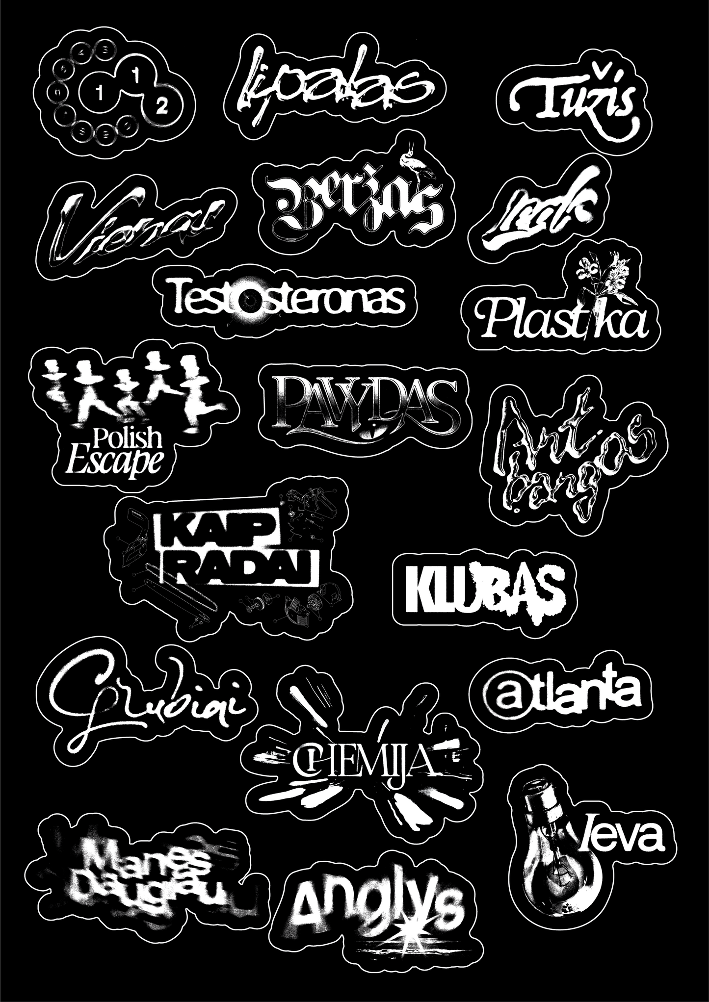Sticker sheet