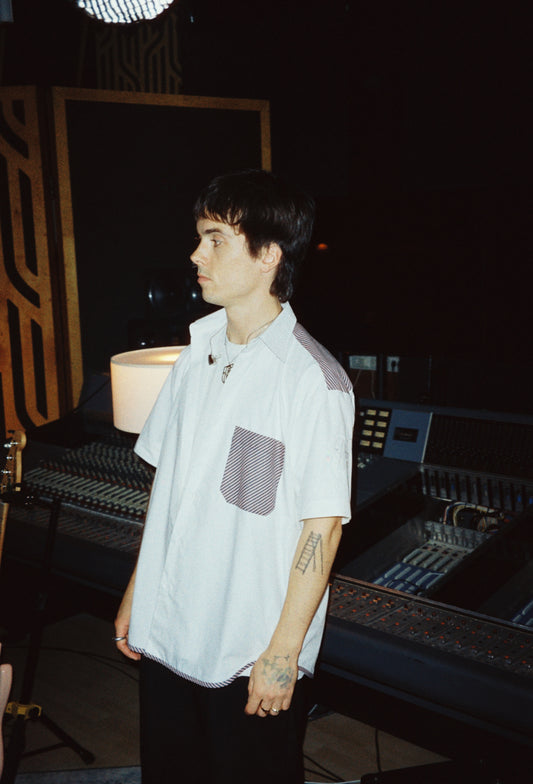 Short sleeve button-up