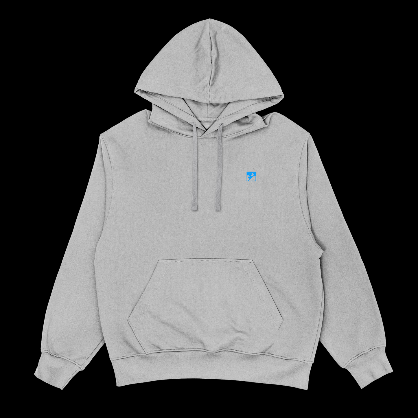 "Žemėlapis" grey hoodie