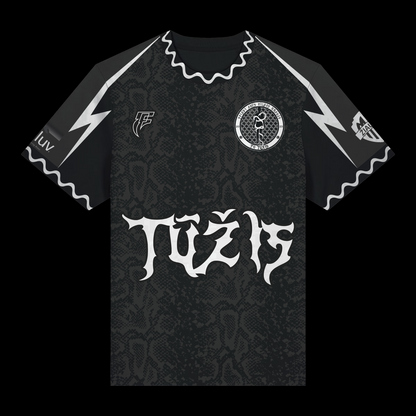 FC "Tūžis" black football T-shirt